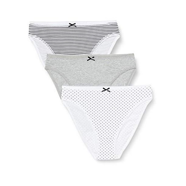 3-Pack Brand Iris /& Lilly Women/'s Cotton Bikini Panty